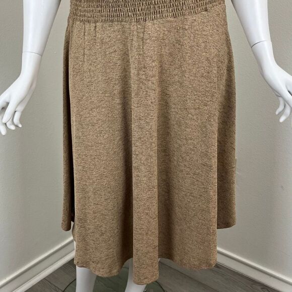 Soft Surroundings Womens Size L Tall Kerry Cowl Neck Swing Midi Pullover Dress - Picture 4 of 17